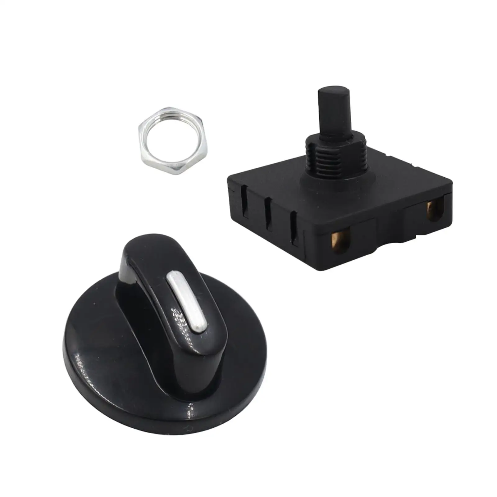 4-позиционный поворотный переключатель вентилятора сверхмощный переключатель 120V-250V