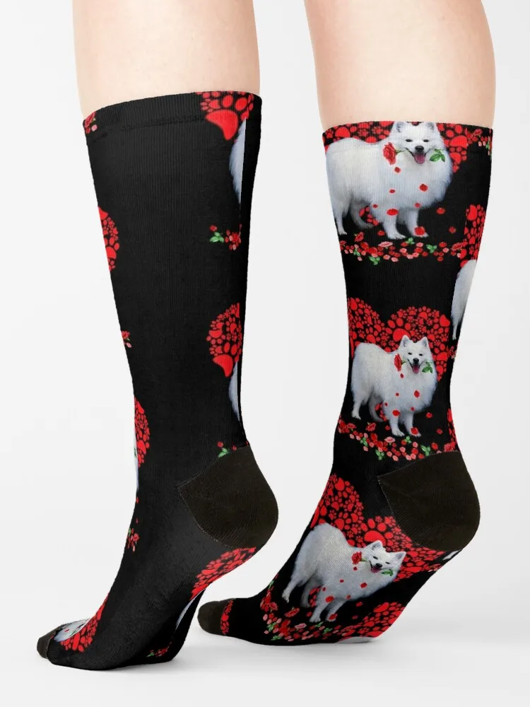 Американские носки Eskimo для влюбленных новогодние футбольные мужчин и женщин