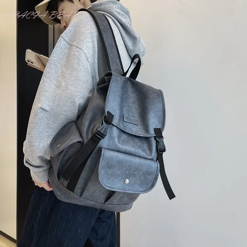 

Travel Bag High Quality Women Man Backpack Soft Leather Men's Backpacks Girl Luxury Designer Back Pack Laptop Bag