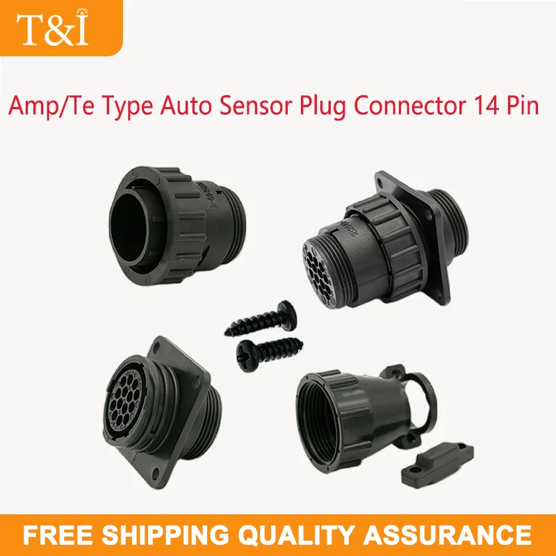 

T&I Amp/Te Type Auto Sensor Plug Connector 14 Pin 182649-1 206043-1 For Smema Car