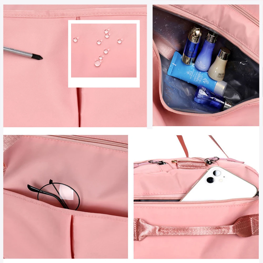 Large-capacity Fitness Bag Dry And Wet Separation Waterproof Sports Yoga Shoulder Handbag Short-distance Travel Bag 2022 New