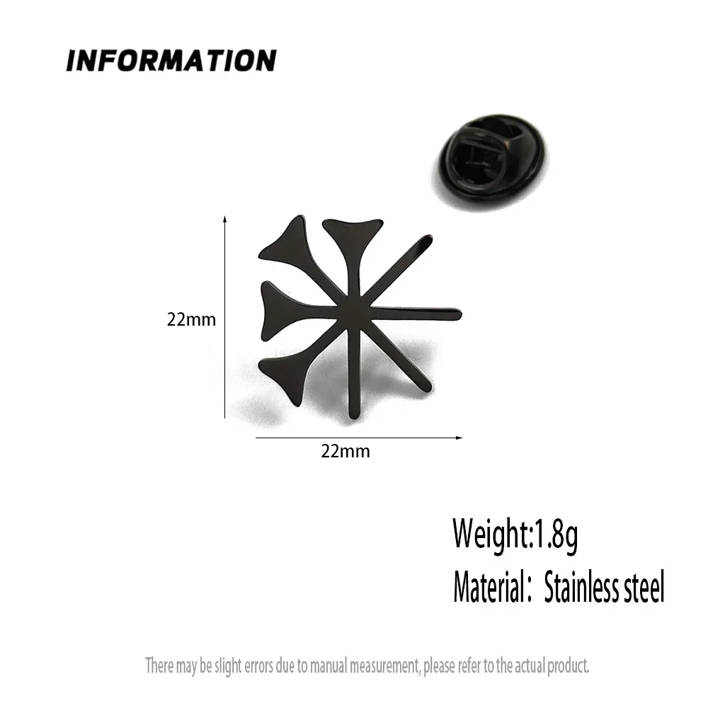 Православная брошь с крестом для мужчин значок-символ католицизма из