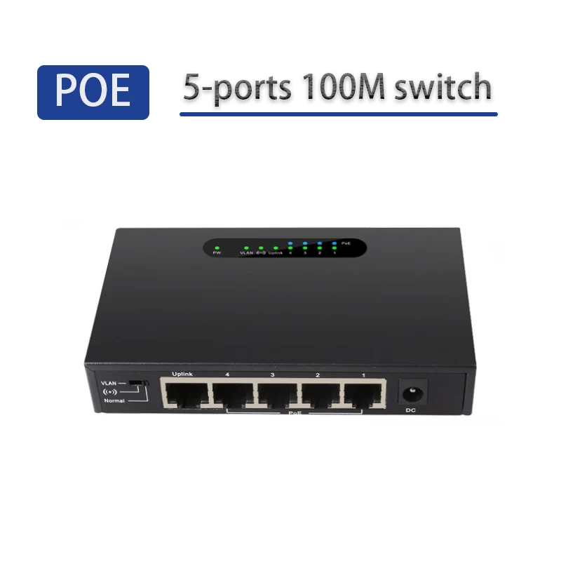 

Сетевой коммутатор RJ45 RJ45 на 5 портов, сетевой коммутатор Ethernet 100 м