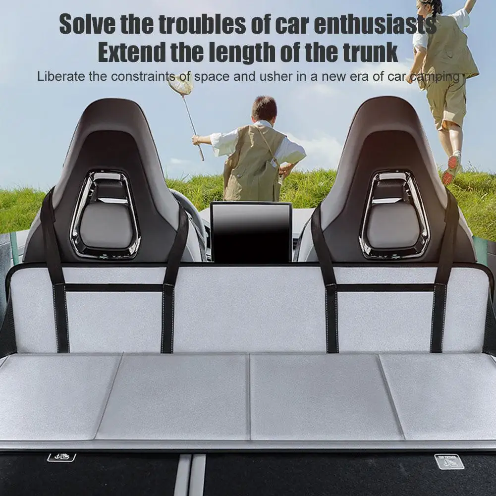 Складной универсальный фланелевый матрас на заднее сиденье для Tesla MODEL Y 3