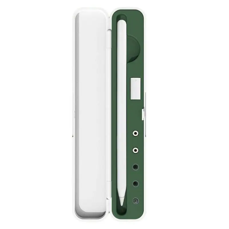 

For ApplePencil Case IPencil Box 1 2 Generation Universal Touch Pen Storage Cover Nib Case ForIPad Accessories Stylus Holder