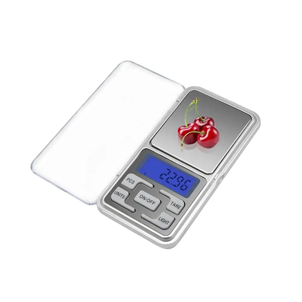 

100/200/300/500g x 0.01/0.1g High Accuracy Jewelry Kitchen Scale Electronic LCD Display Scale Mini Pocket Digital Scale