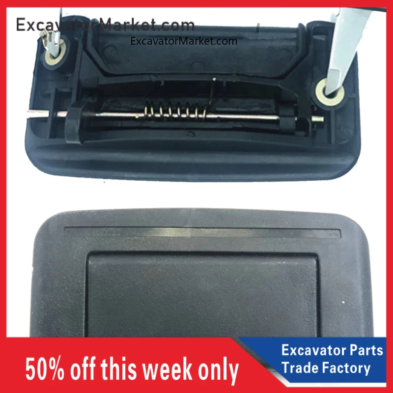 Детали экскаватора Запчасти для Ручка замка двери Замок дверной ручки кабины