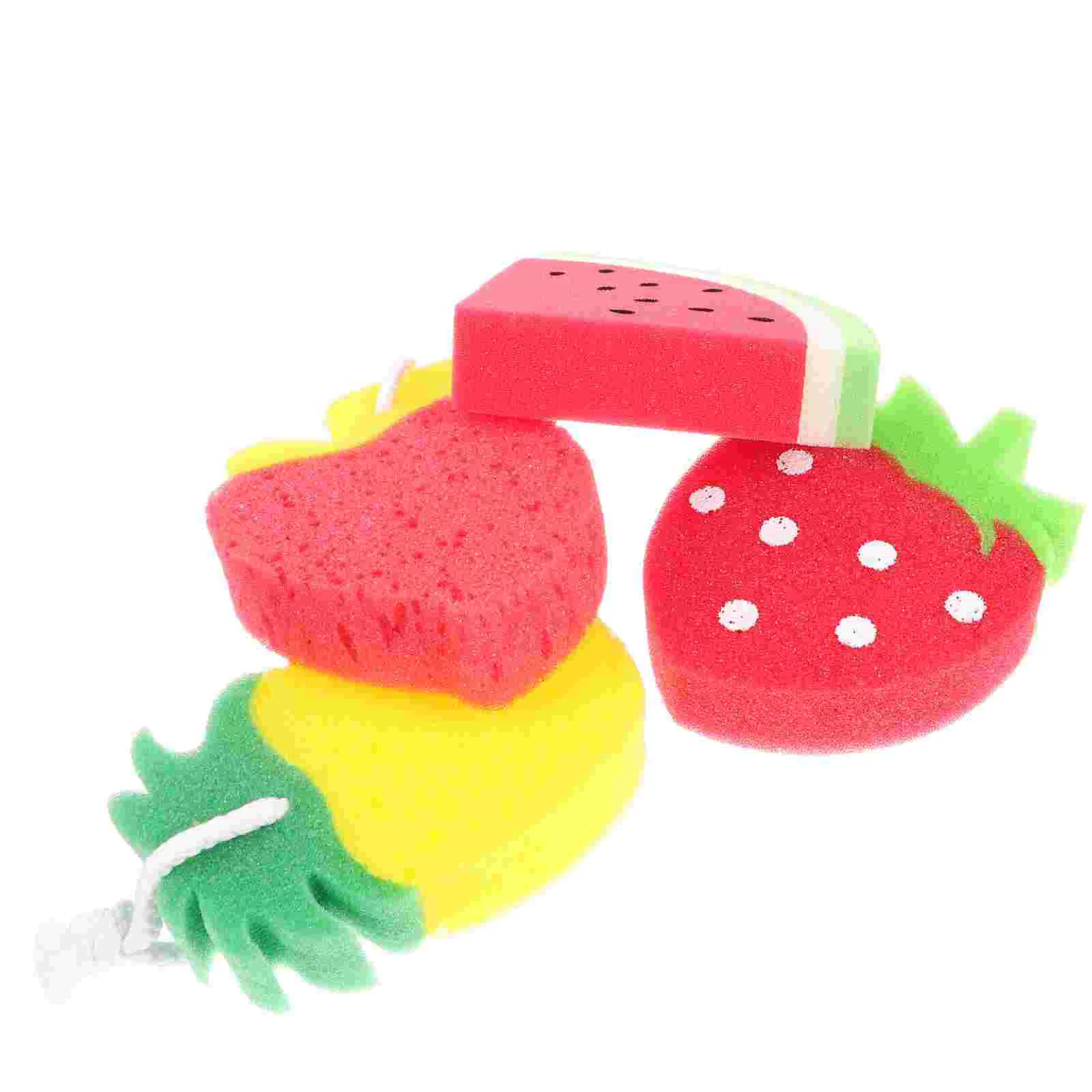 

Sponge Dish Scrubber Wash Scrub Cleaning Kitchen Sponges Scrubbing Pad Cloth Dishwashing Bathroom Cloths Washing Household Bowl