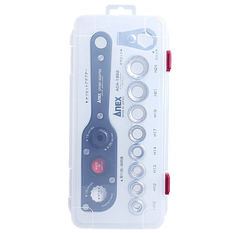 ANEX сделано в Японии AOA-19S1/S2/S3 Многоконвертируемый ручной адаптер с плоской