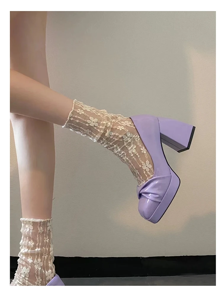 

Женские туфли на толстом каблуке, туфли на высоком каблуке с небольшим дизайном, новый стиль, универсальный французский стиль, Мэри Джейн, весна 2023