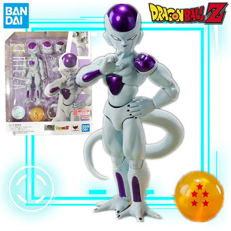 

Bandai Original Genuine Japan Anime Dragon Ball Z SHFiguarts Frieza Action Figures Collectible Model Toys Christmas Gift for Kid