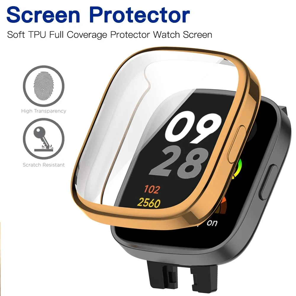 Фото Защитный чехол из ТПУ для Xiaomi Redmi Watch 6 5 4 3, чехол для умного ремешка для часов, защитный чехол для Redmi Watch 5 3 Active/Lite №4