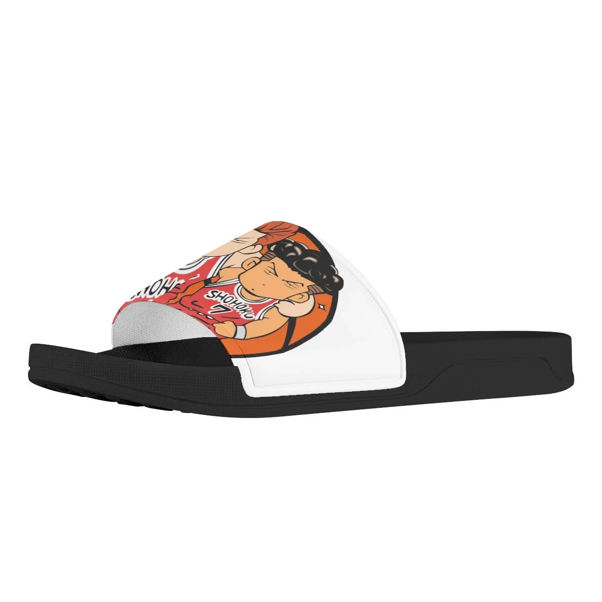 スラムダンク Slippers Indoor Casual Womens Open Toe Flats Shower Outdoor Beach Mini Q Version Cartoon Comfortable Unisex Flat Shoes