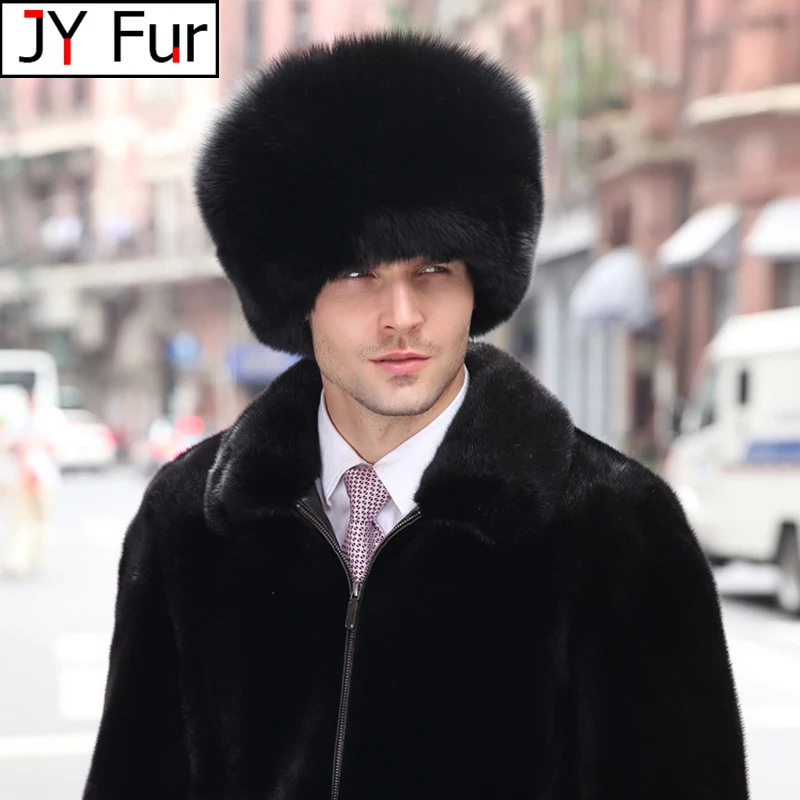 Ear Guard Hat Raccoon Fur Cap 