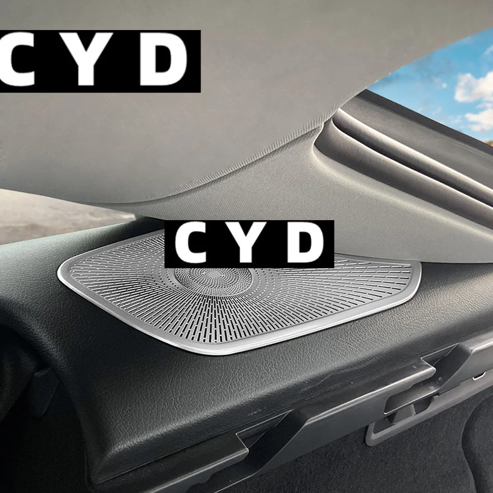 

Для Mercedes Benz GLE Class Coupe C167 GLE350 400 450 2020-2022 + Автомобильные аксессуары задняя дверь багажник аудио динамик крышка отделка рамка