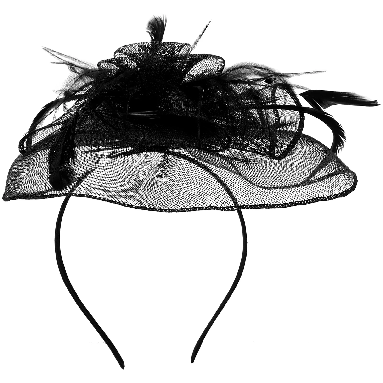 

Mesh Headdress Hairclips Wedding Accessories Girls Fascinator Veil Fascinators For Women Headband Nylon Miss