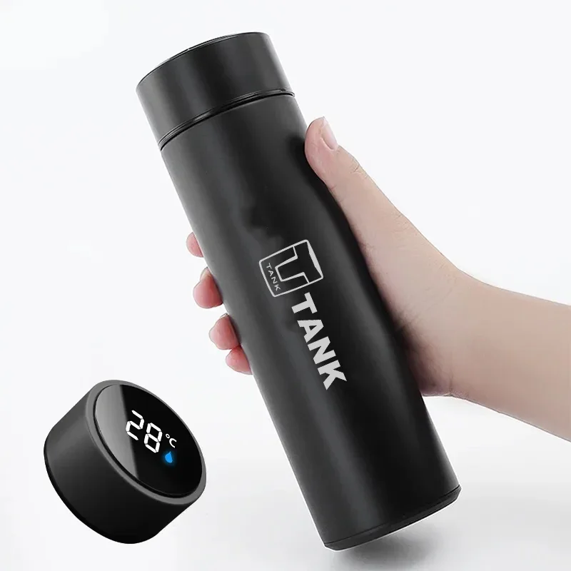 

Автомобильный 500 мл интеллектуальный температурный дисплей изоляционная чашка для бака Great Wall бак 300 бак 400 бак 500 бак 700 2022 2023 2024