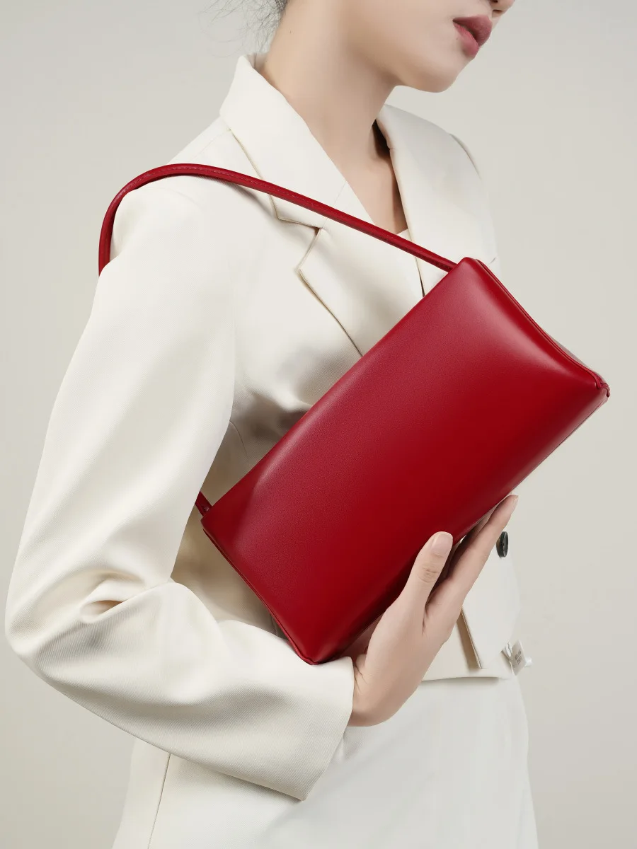 Сумки YANATARI из натуральной воловьей кожи под подмышки женские сумки через плечо