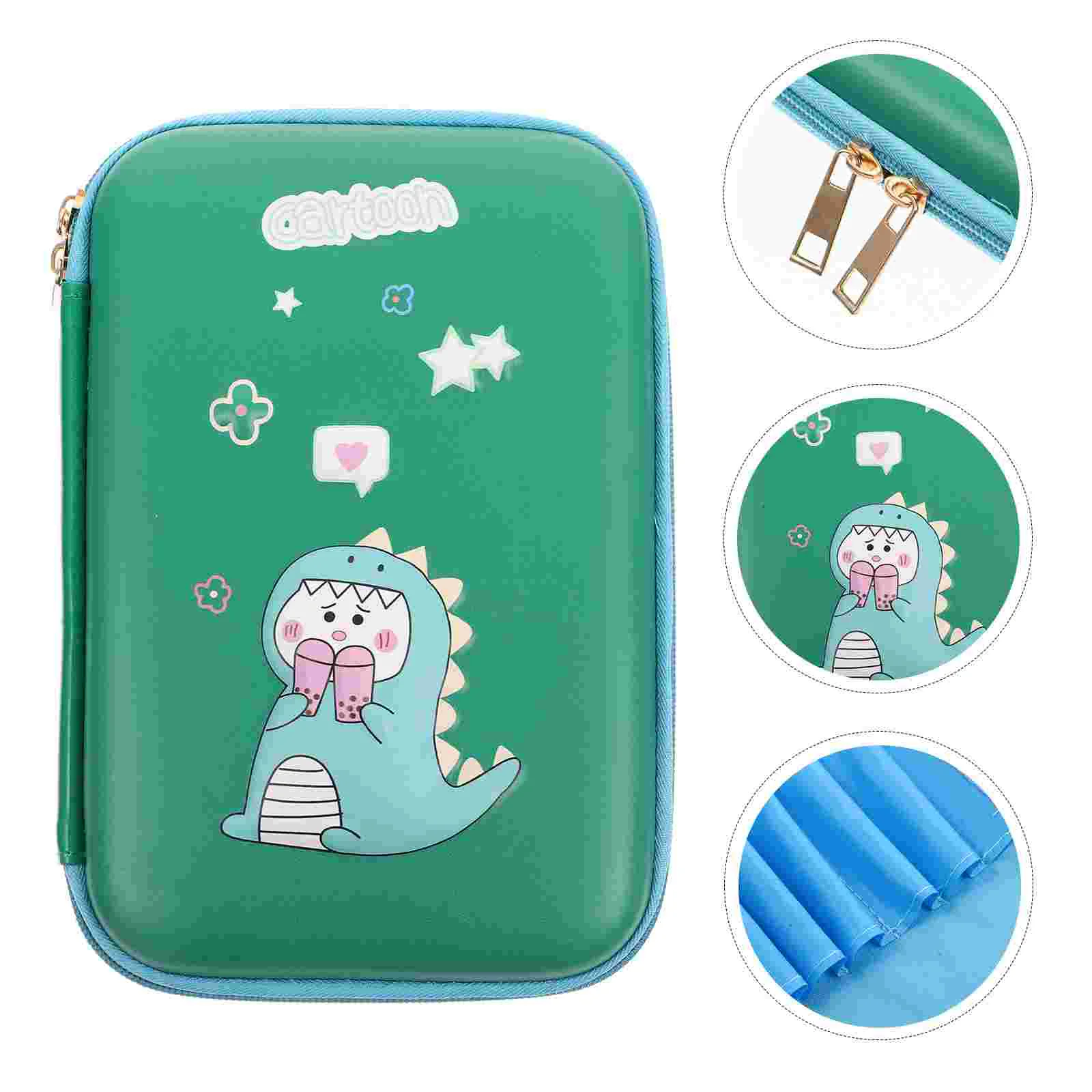 

Pencil Case Stationery Pen Makeup Storage Kids Pursestudent Large Zipper Girls Organizer Holders Desk Supplies