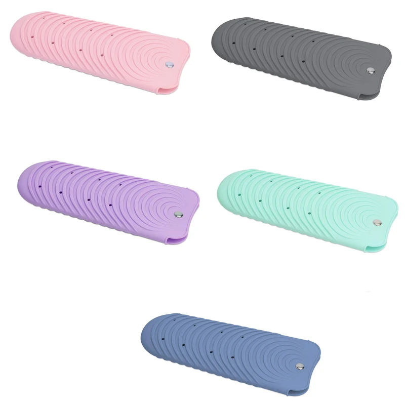 

Hair Straightener Pouch,Heat Resistant Mat Holder For Flat Iron Curling Iron Hot Hair