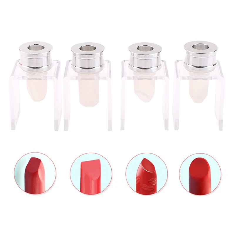 

3Pcs/set Silicone Lipstick Mold Aluminum Ring Mould Holder DIY Crafts Tools Easy High Quality Beauty Lipstick Kits