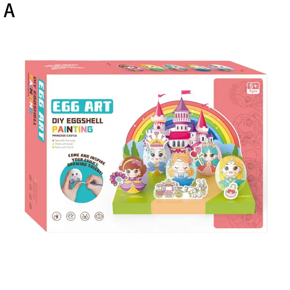 

1 Set Safe DIY Eggshell Simulation Egg Models Easter Eggs Pigment Improve Hands-on Ability