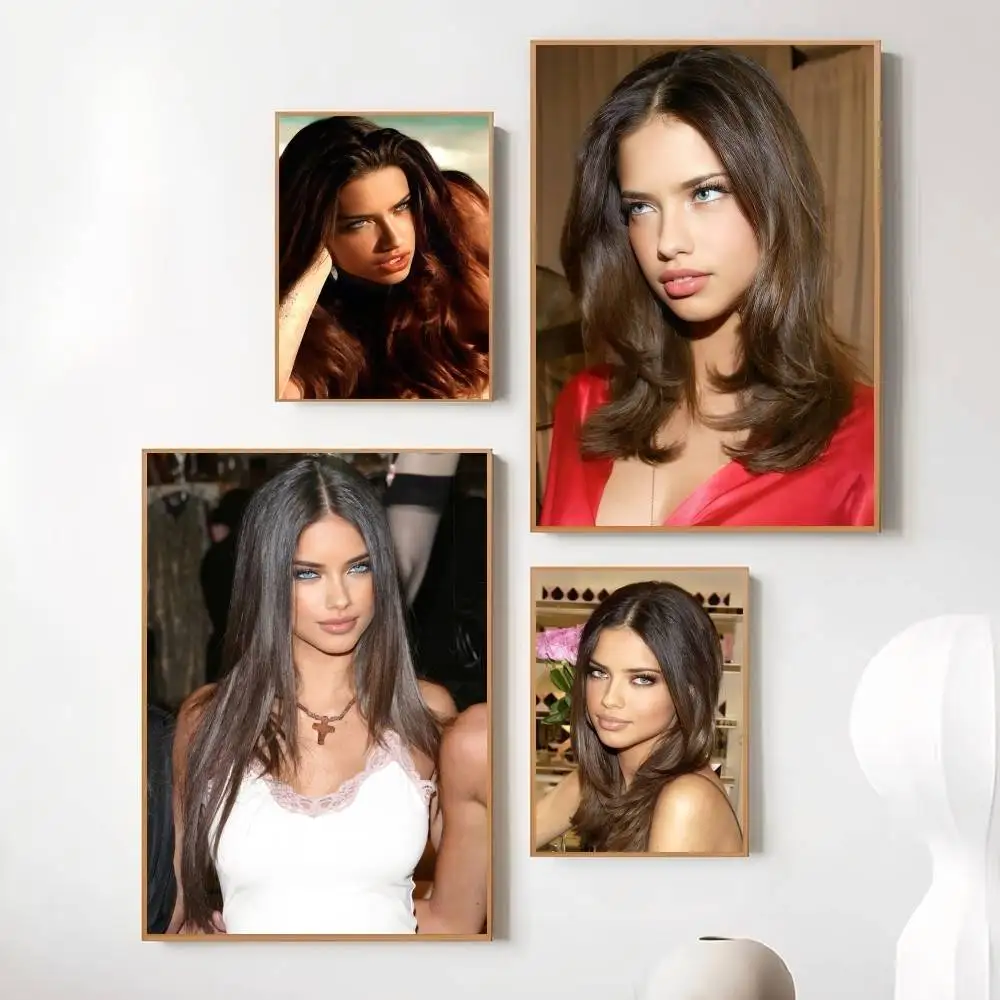 Фото Постер Supermofrls A-Adriana Lima, настенное искусство для декора гостиной, уникальное украшение для дома, подарок с изображением №3