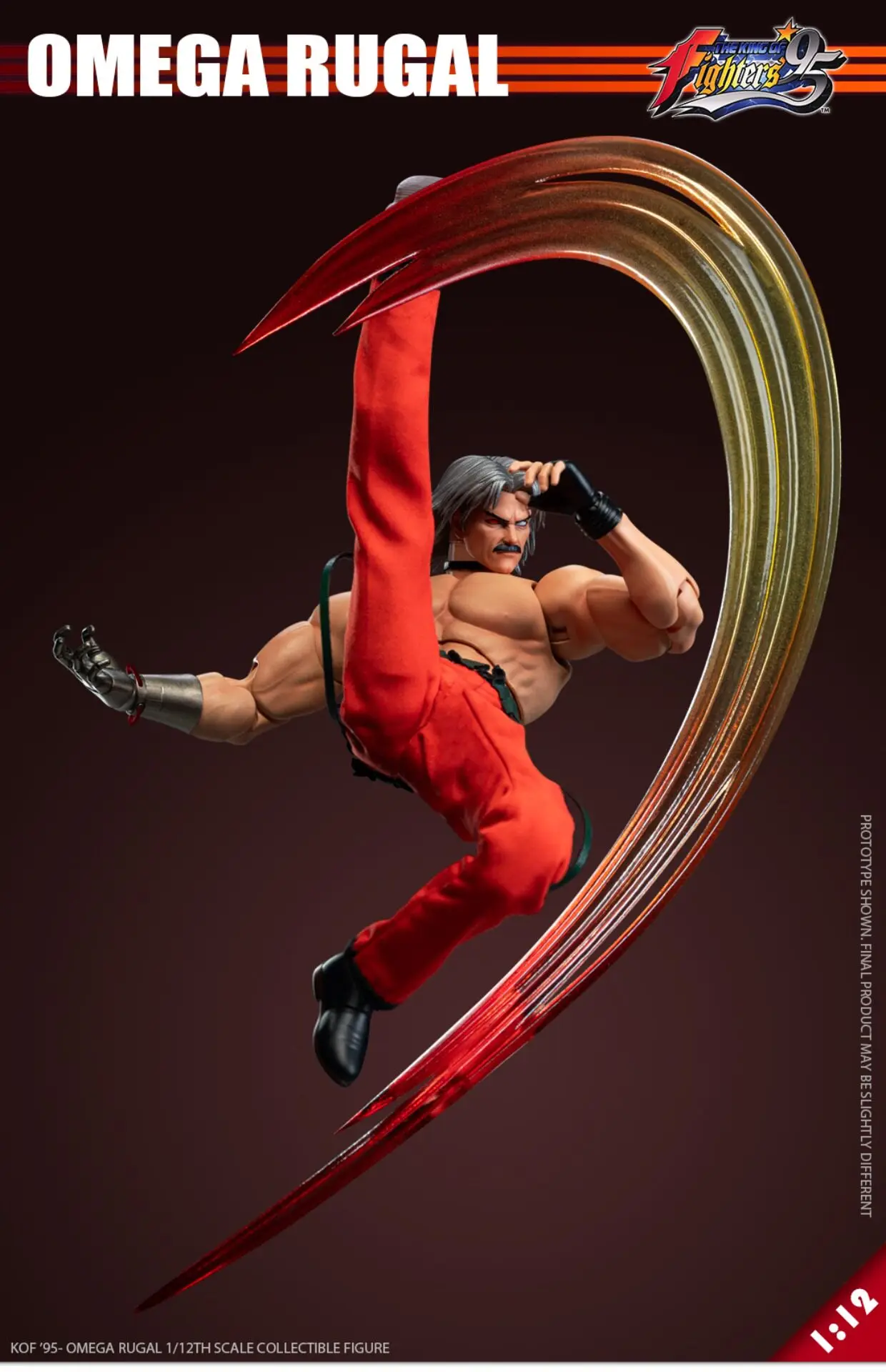 Фото В наличии: Коллекционная фигурка TUNSHI STUDIO OMEGA RUGAL BERNSTEIN, модель 1/12 масштаба, The King of Fighters 95 KOF95 №4