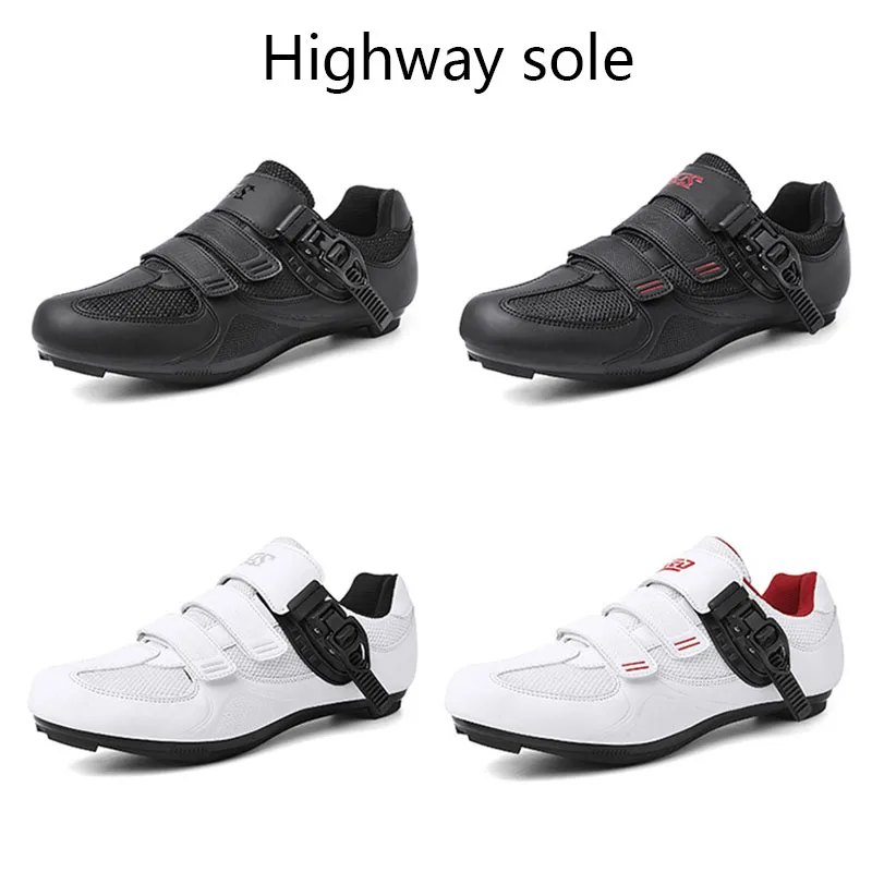 New Cycling Sneaker Men Sport Road Bike Boots Flat Racing Speed Sneakers Trail Mountain Bicycle Footwear Spd Pedal Shoes