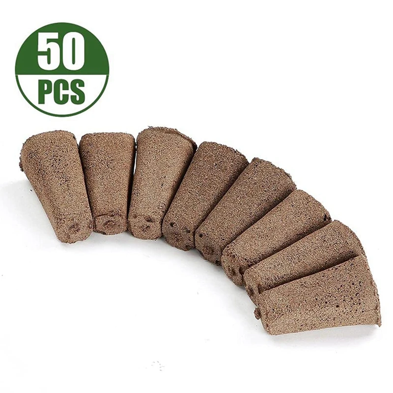 

Seed Pods Kit Hydroponics Garden Kit 50Pcs Growth Sponges For Indoor Herb Garden Kit
