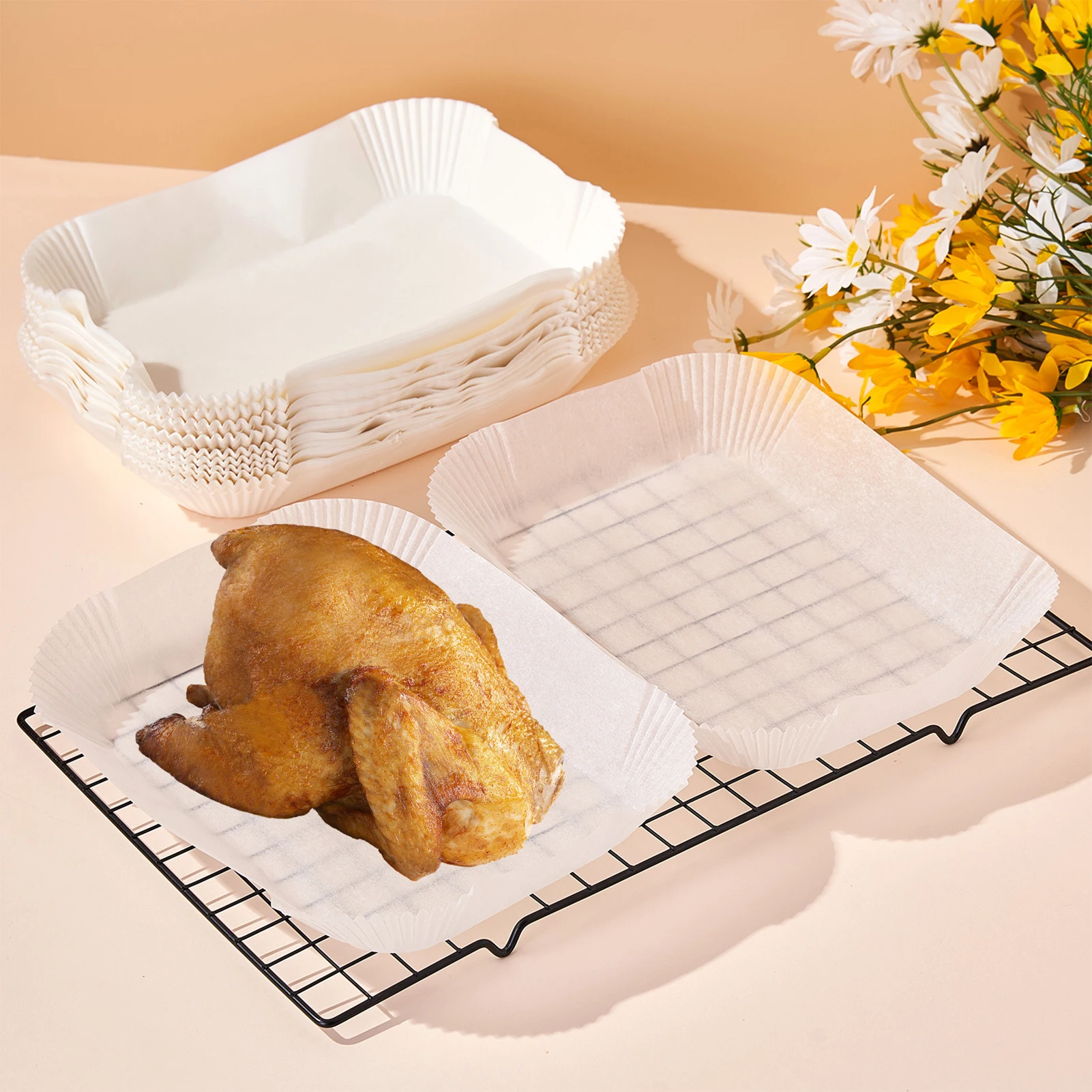 

Силиконовая бумага для выпечки, впитывающая излишки масла, силиконовая бумага для выпечки для обжарки пиццы, хлеба