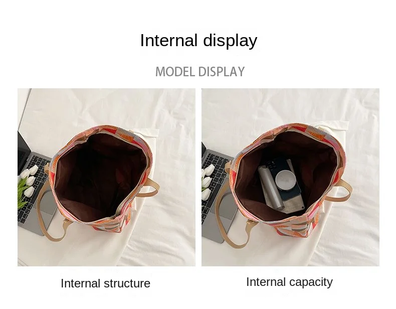 Autumn 2022 New Trendy Fashion Large -capacity Storage Shoulder Bag Simple Casual Light Handbags