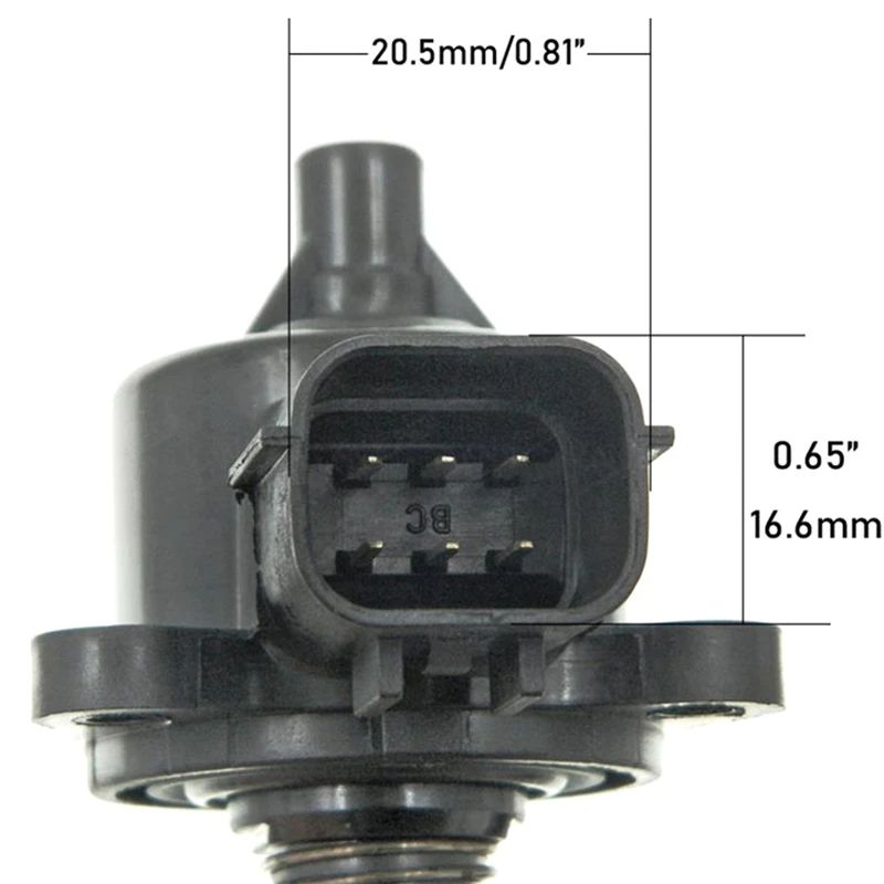 Клапан управления скоростью холостого хода 18117-58J00 для Suzuki Wagon R MH21S MR MF22S MG22S Carry DA63T