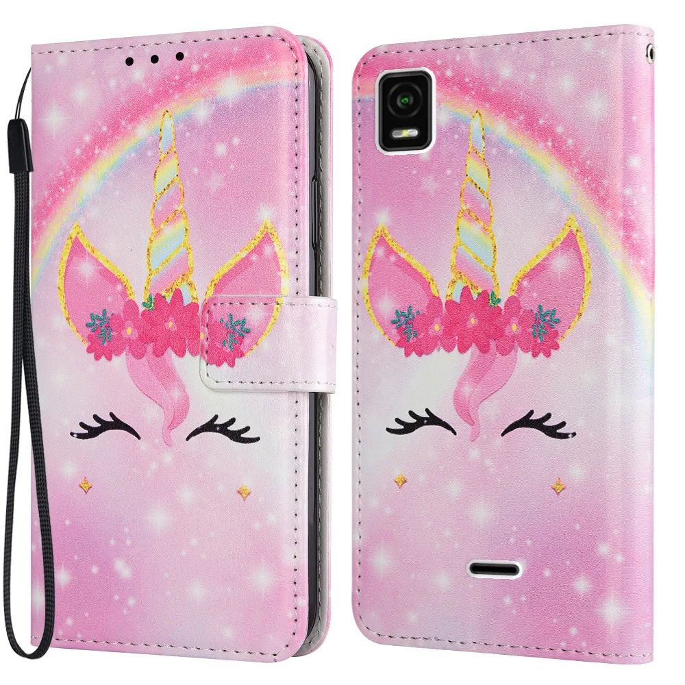 Чехол s Для Doogee S40 Lite Pro N30 N20 N10 симпатичный кожаный Простой Чехол-Кошелек для