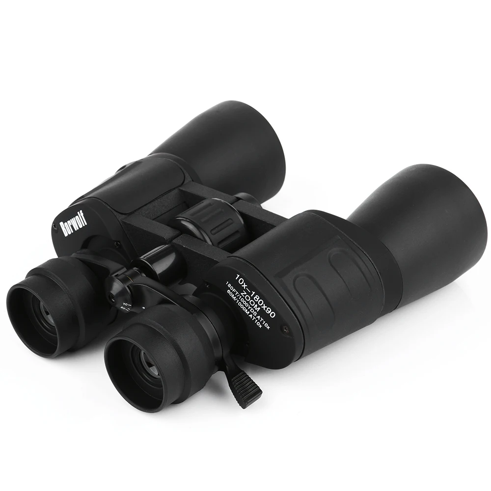 

High Magnification HD 10-180x90 Long Range Zoom 10-36 Times Hunting Telescope Borwolf Night Vision Wide Angle Binoculars