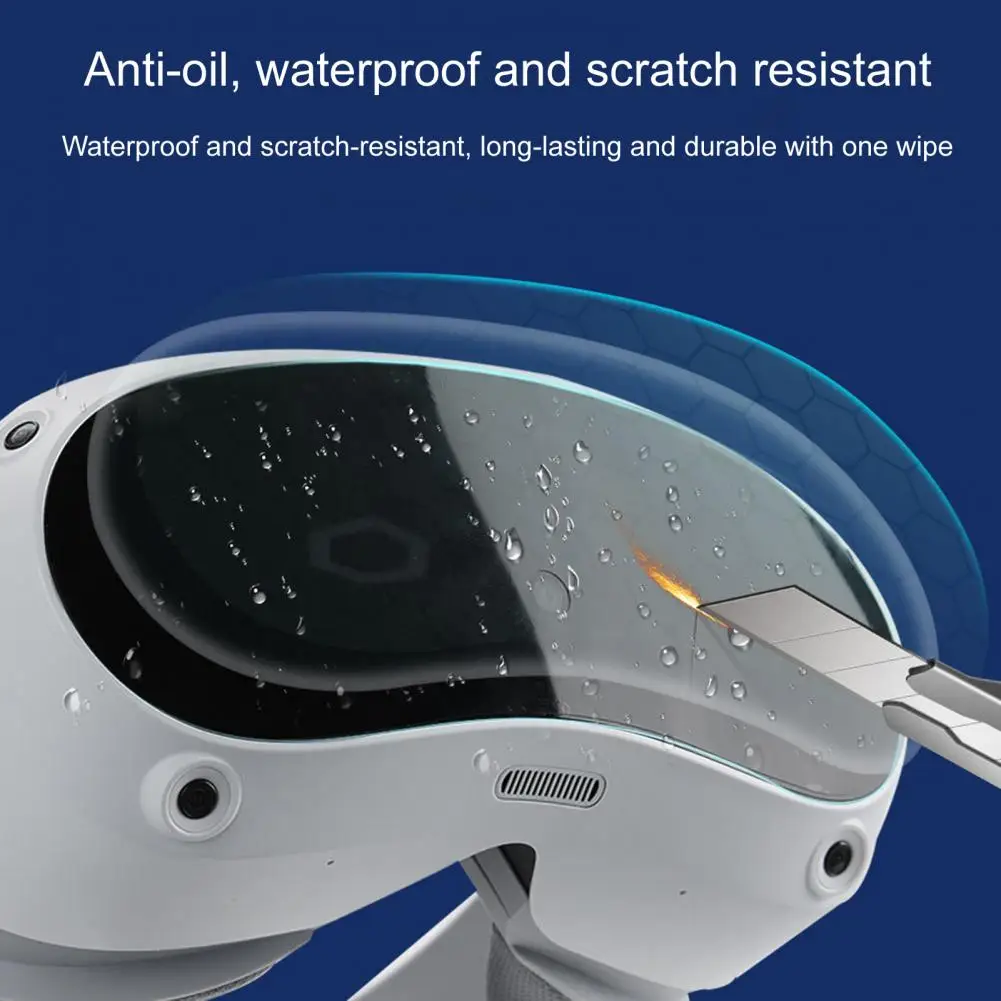 

Защитная пленка для очков, прочная маслостойкая полноэкранная Защитная пленка для объектива, Защитная пленка для экрана VR