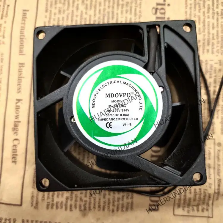 

New MDOVPD M-8038A 0.08A AC 220V 8cm/ Cooling Fan Assembly Kit