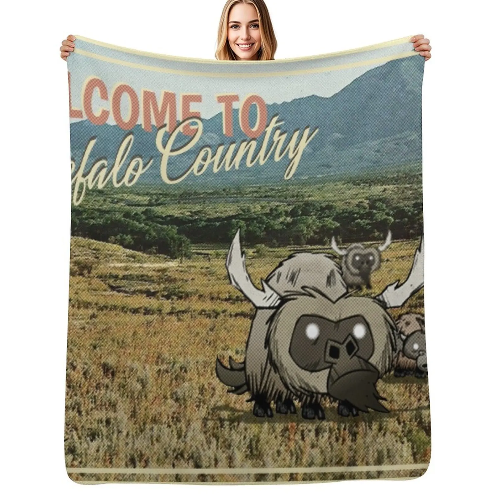 Фото Beefalo Country - Плед 