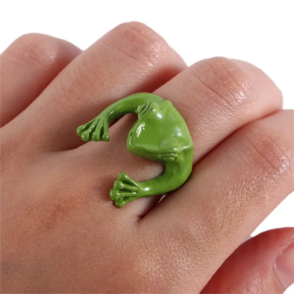 Женское кольцо в стиле ретро простое модное хип-хоп из сплава для подростков