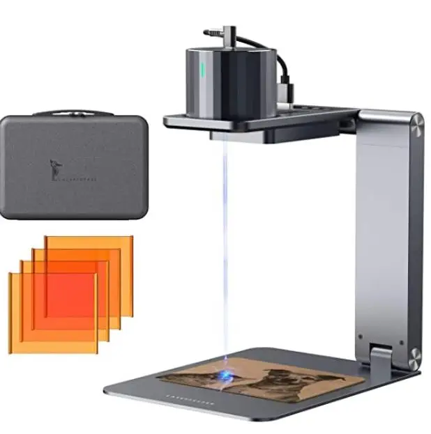 

Laser Fiber Marking And Engraving Machine for DIY Logo Name Design, Art Craft Science, Wood Leather