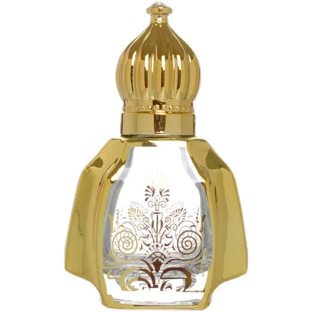 Многоразовые бутылки золотые арабские хрустальные для масла стеклянные духов