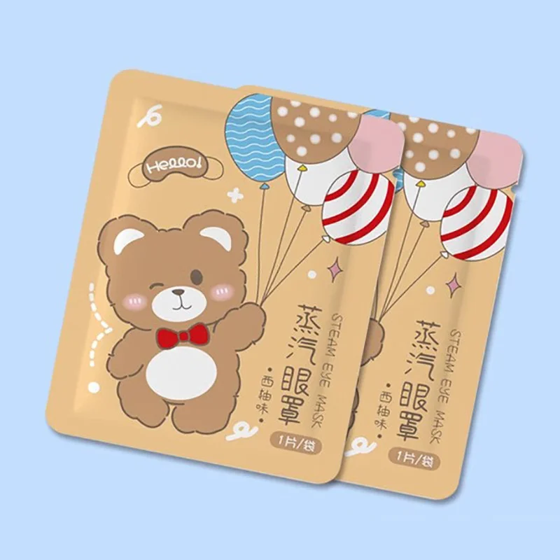 Лидер продаж САМОНАГРЕВАЮЩАЯСЯ маска для глаз одноразовая Паровая блокирующая