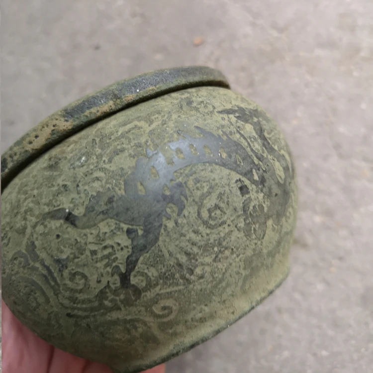 Антикварные старые нефритовые шахматы Xiuyu Go из коллекции черно-белых могут