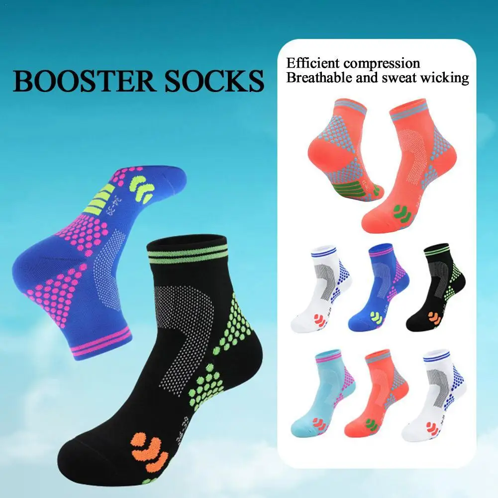 2pcs Higher Socks 2023- Far Infrared Schorl Titanium Ion Reinforced Socks Heightening Booster Socks For Women Men 34-44 Size