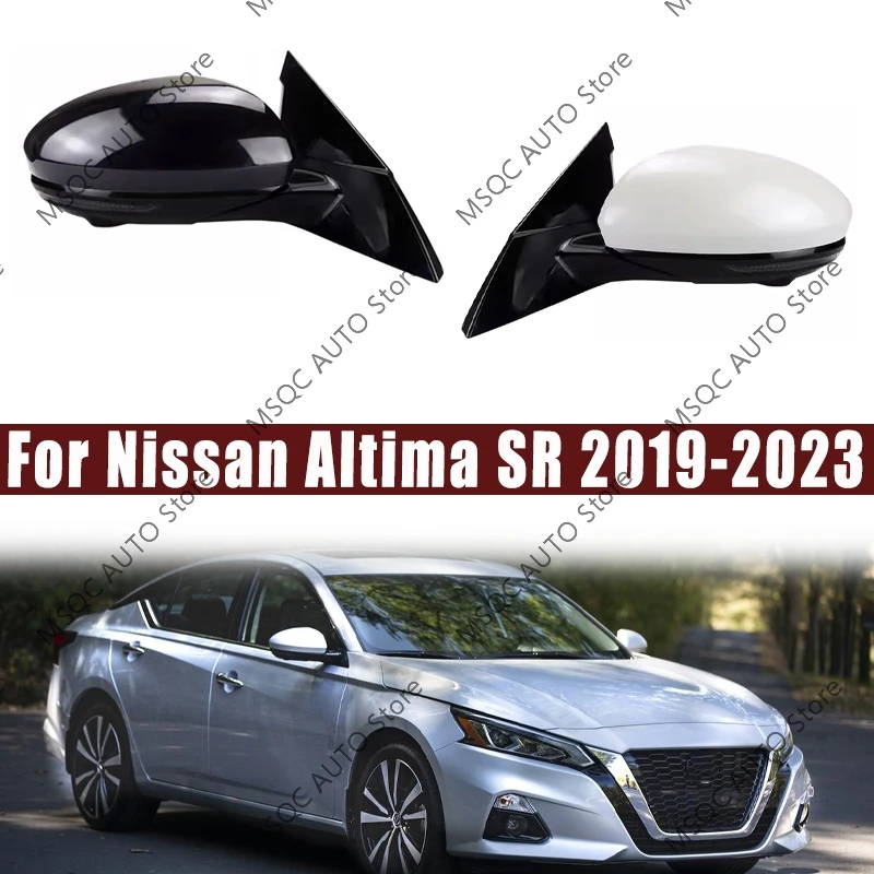 Для Nissan Altima SR 2019-2023 автомобильное боковое зеркало заднего вида в сборе авто с