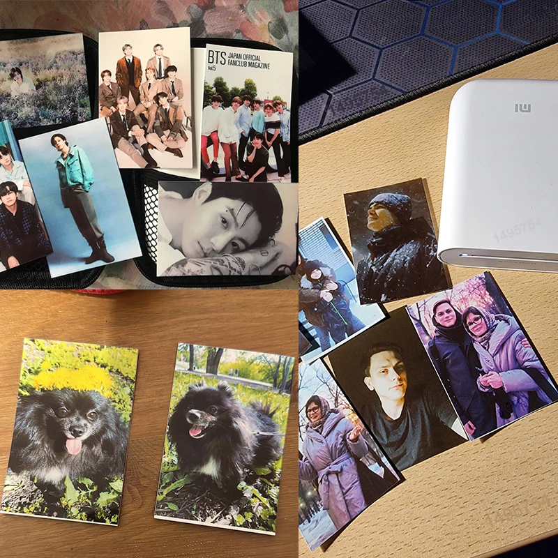 Портативный мини-принтер Xiaomi Mijia AR для фотографий 300dpi