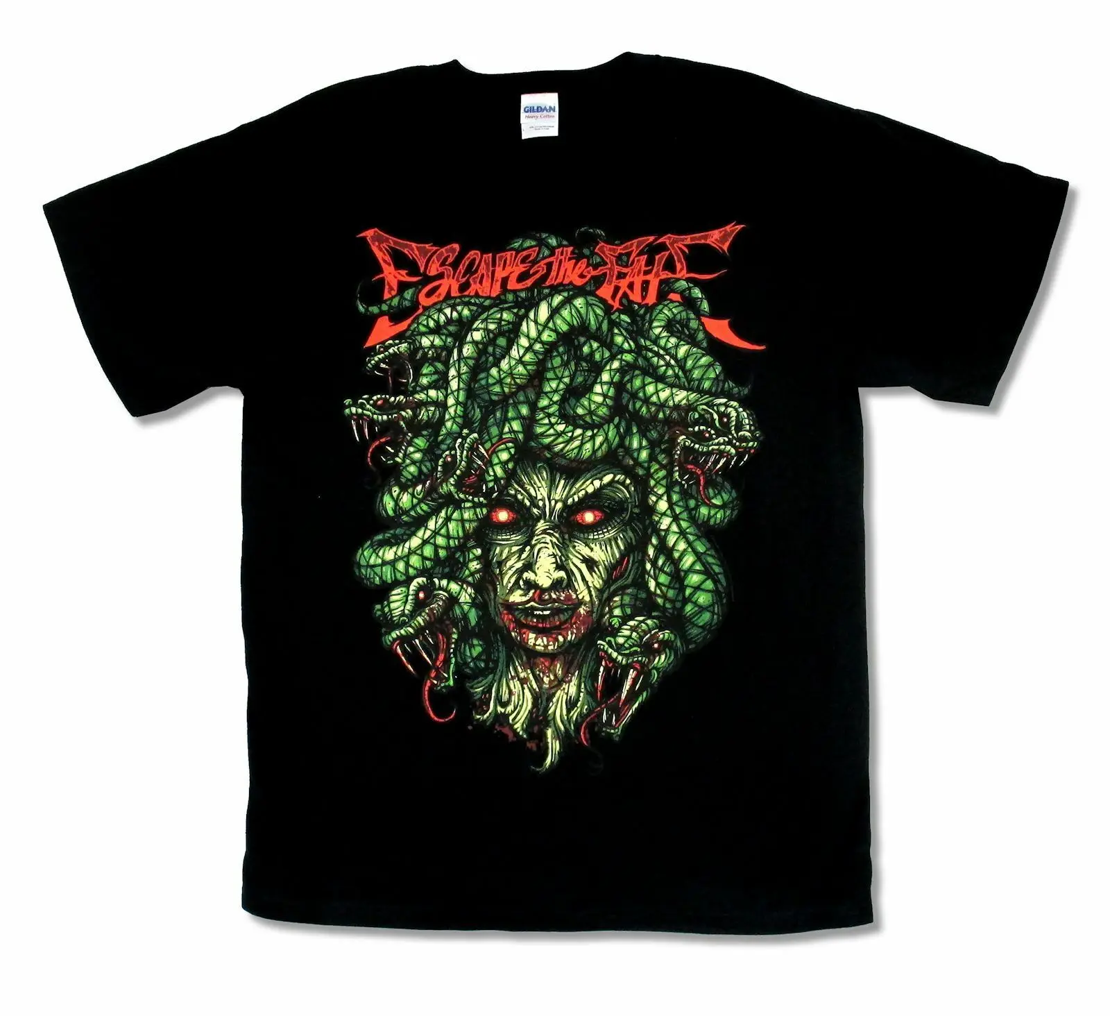 

Escape The Fate MedUSA Black T Shirt New Rock Band Music