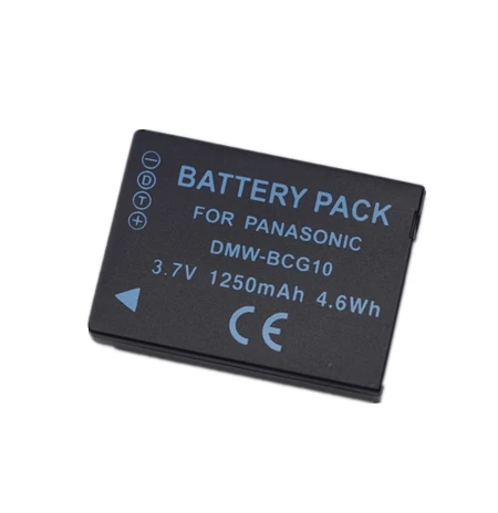 Аккумулятор или зарядное устройство DMW-BCG10 для Panasonic Lumix DMC-3D1 TZ6 TZ7 TZ8 TZ9 TZ10 TZ18 TZ19 TZ20 TZ22