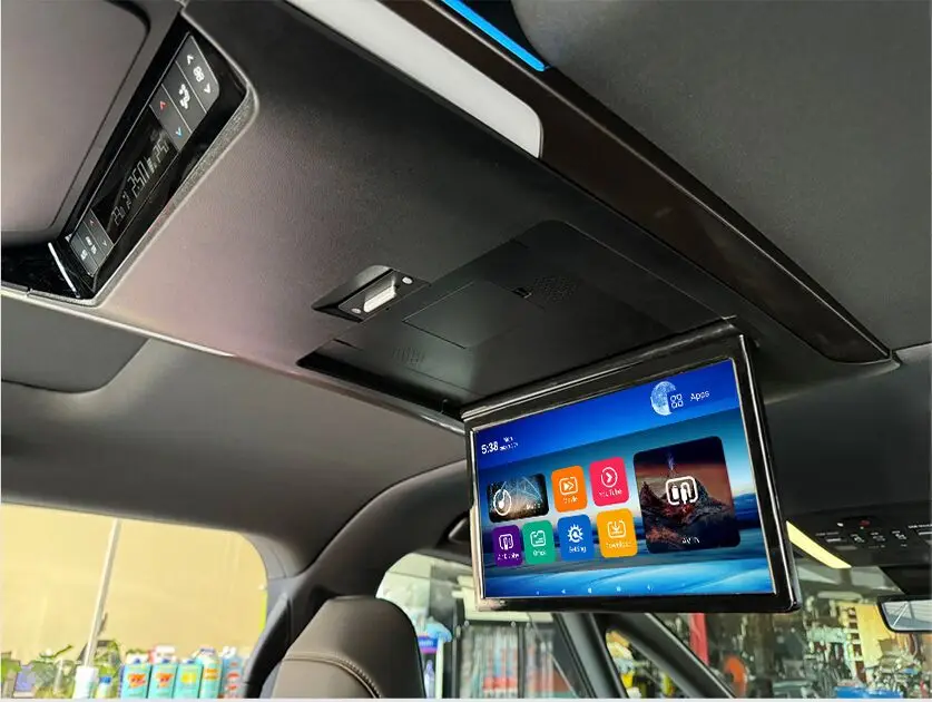 13,3-дюймовый ЖК-монитор для автомобиля Alphard 40 серии, IPS-экран с откидным механизмом, потолочное крепление, USB, Wi-Fi, Android-плеер (art.: 3920d8ac021cf) - 3920d8ac021cf