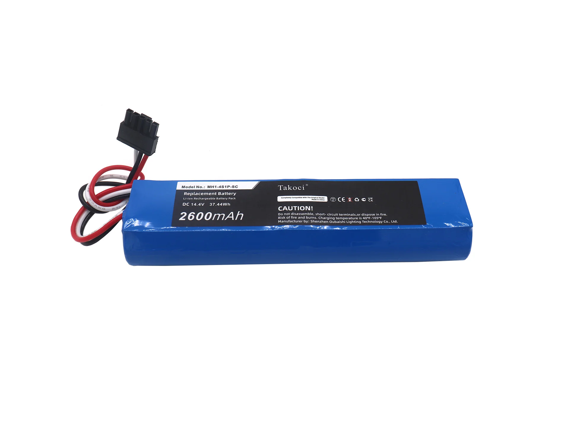 Сменный аккумулятор для VIOMI V2 Pro V3 V-RVCLM26B V-RVCLMB21B INR21700 50E-4S1P-CRL200S + 14 4 В/2600 мАч